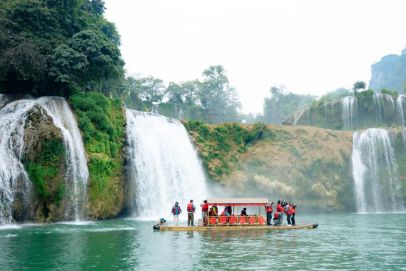Day 6: (20th April 2027) Ban Gioc Waterfall – Ba Be Lake (Approx. 180 Km) (B/L/D)